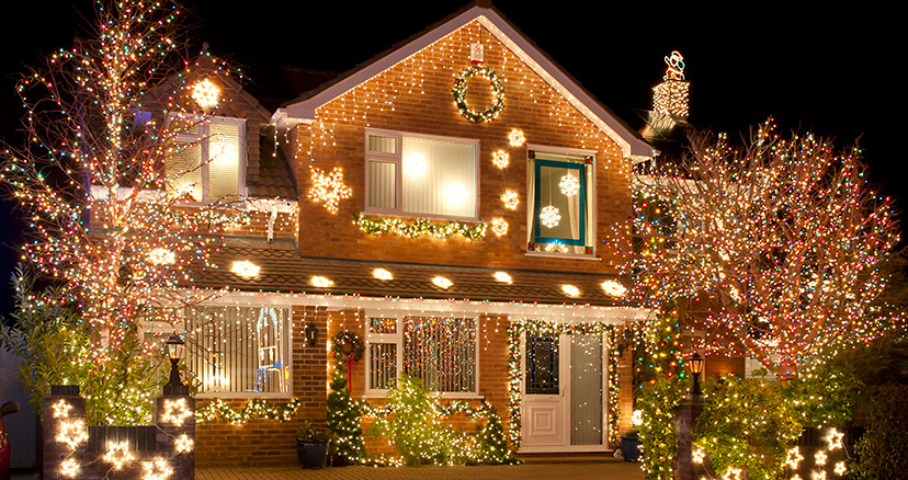 Christmas light Setup: Safety first and always Christmas light Setup: Safety first and always